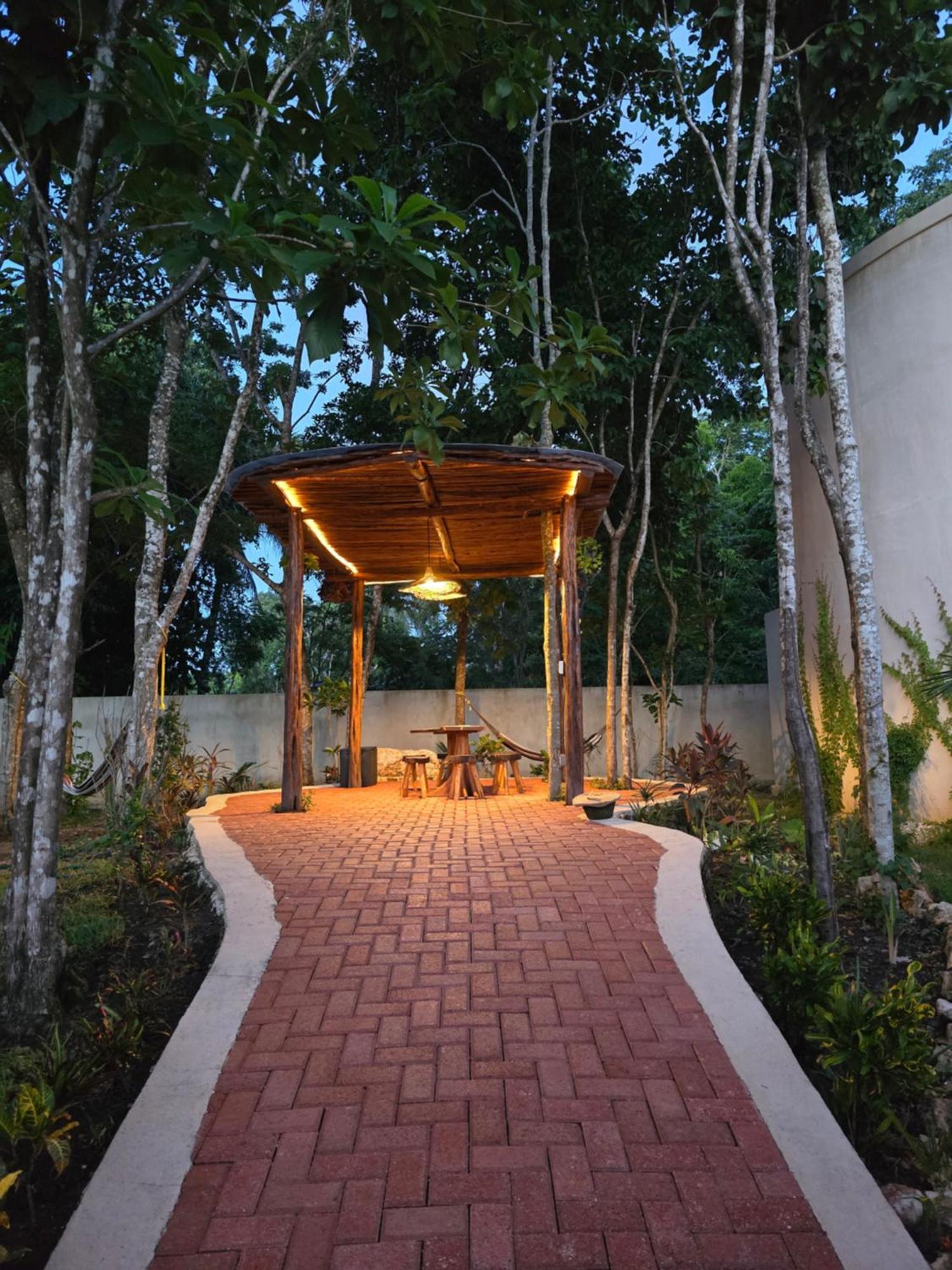 Villa Con Jacuzzi En Bacalar Buenavista  Exterior foto