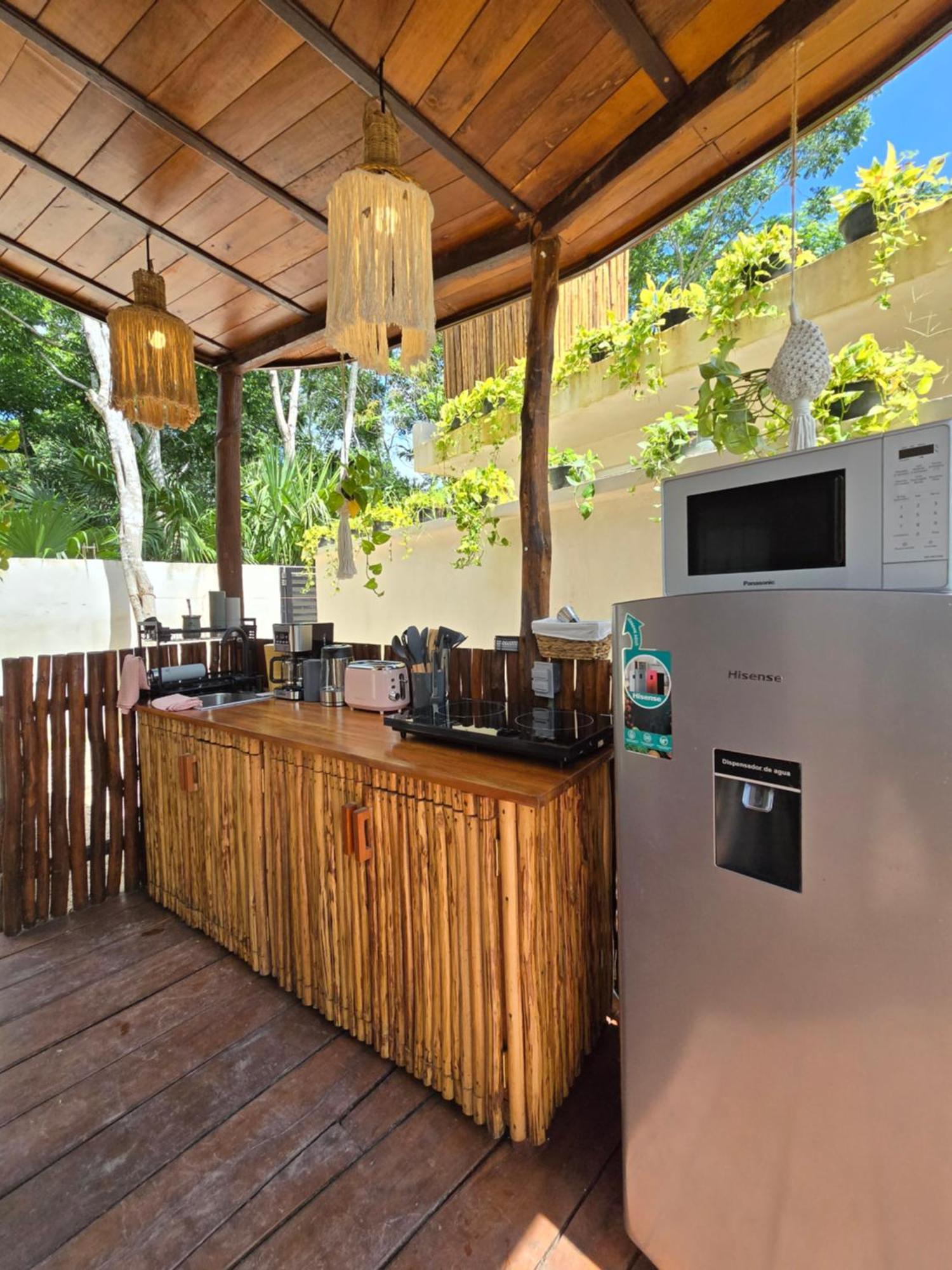 Villa Con Jacuzzi En Bacalar Buenavista  Exterior foto