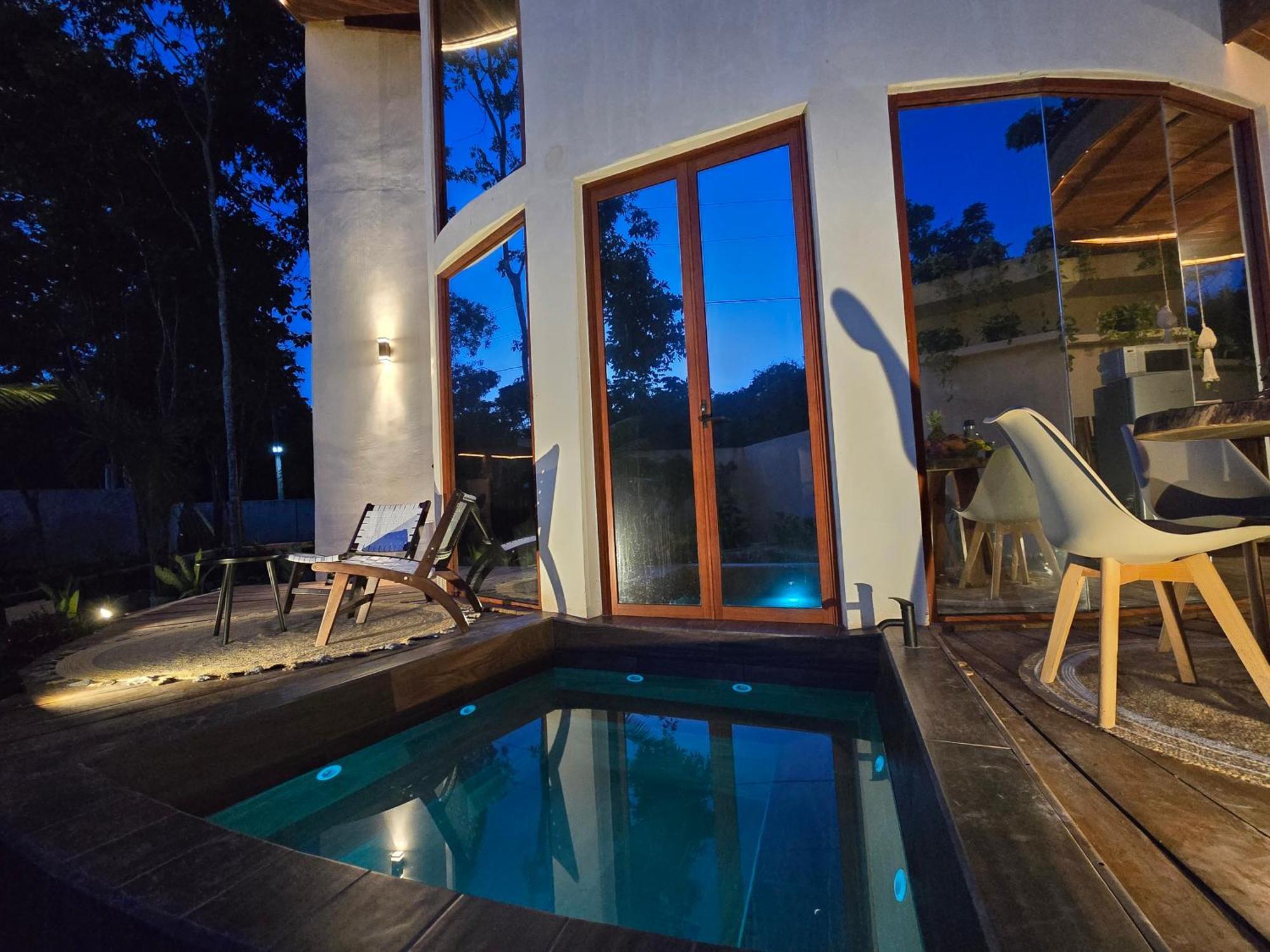 Villa Con Jacuzzi En Bacalar Buenavista  Exterior foto