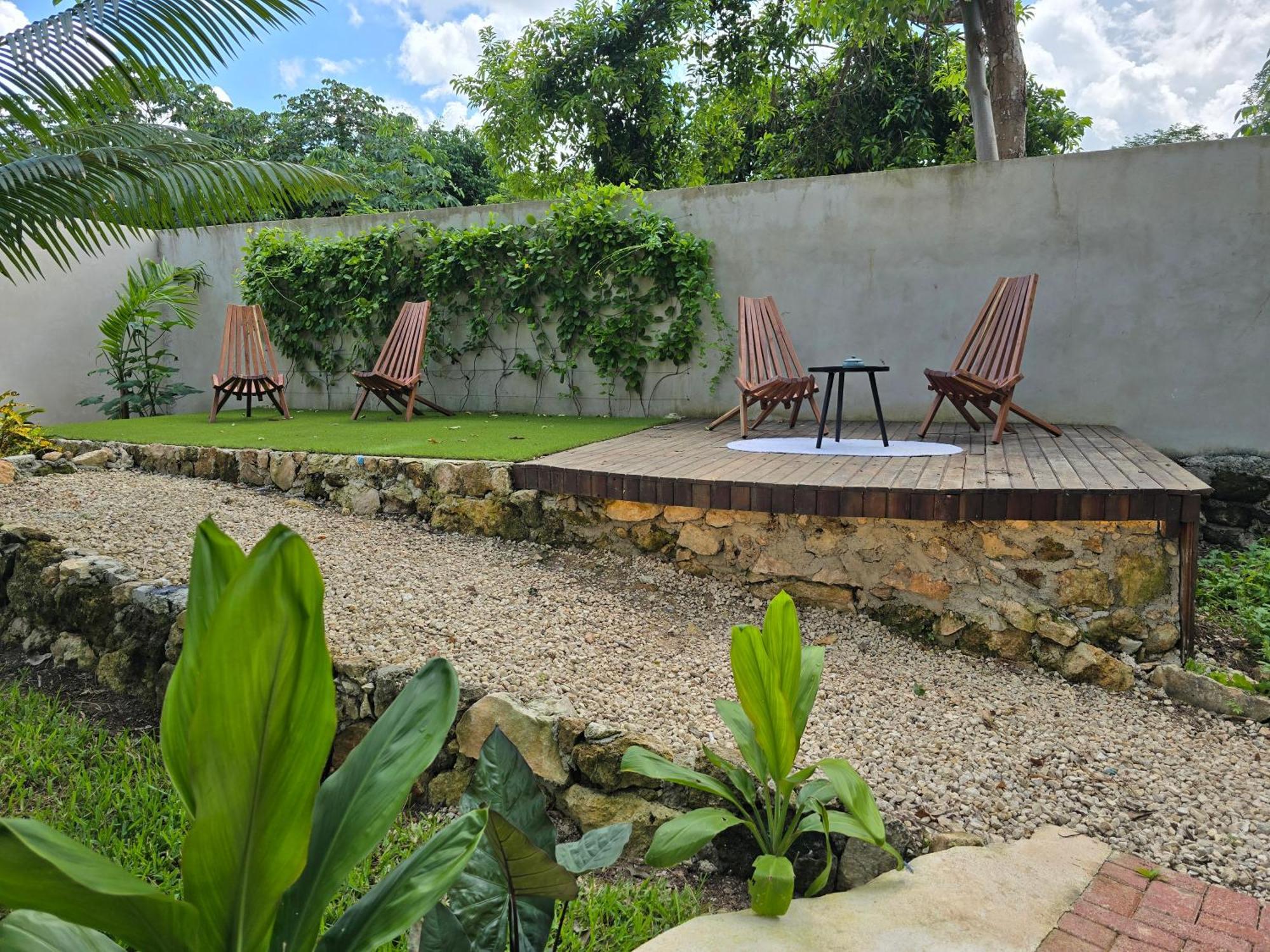 Villa Con Jacuzzi En Bacalar Buenavista  Exterior foto