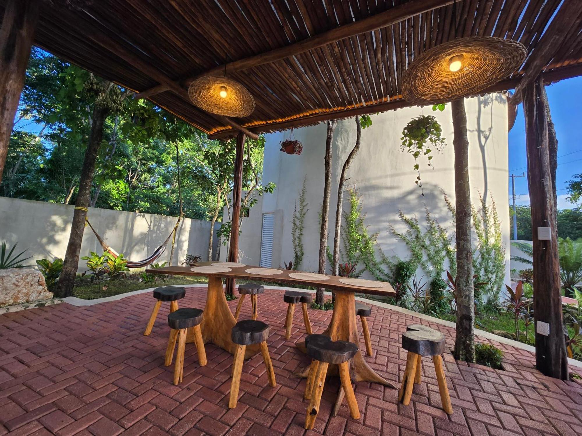 Villa Con Jacuzzi En Bacalar Buenavista  Exterior foto
