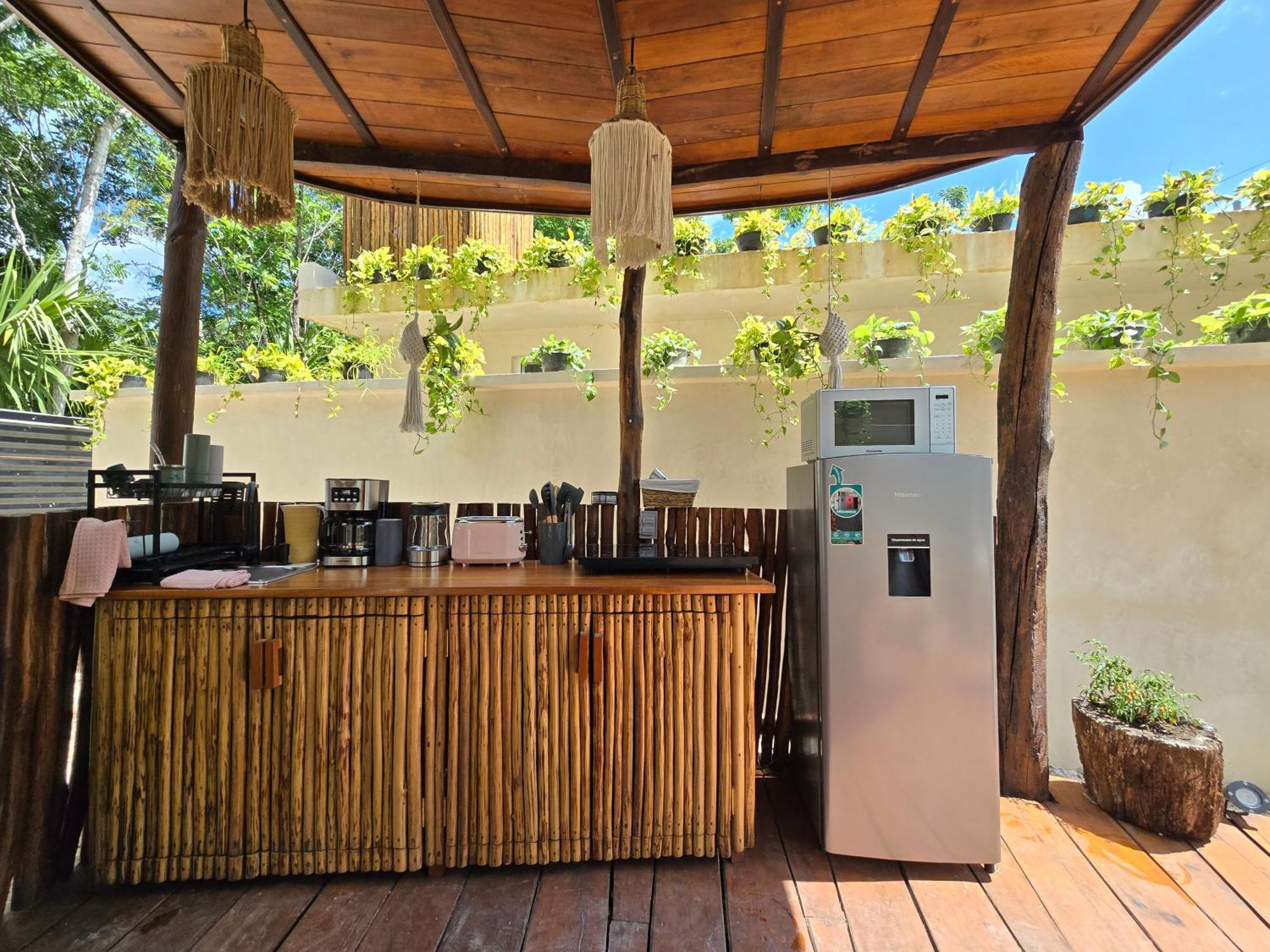 Villa Con Jacuzzi En Bacalar Buenavista  Exterior foto
