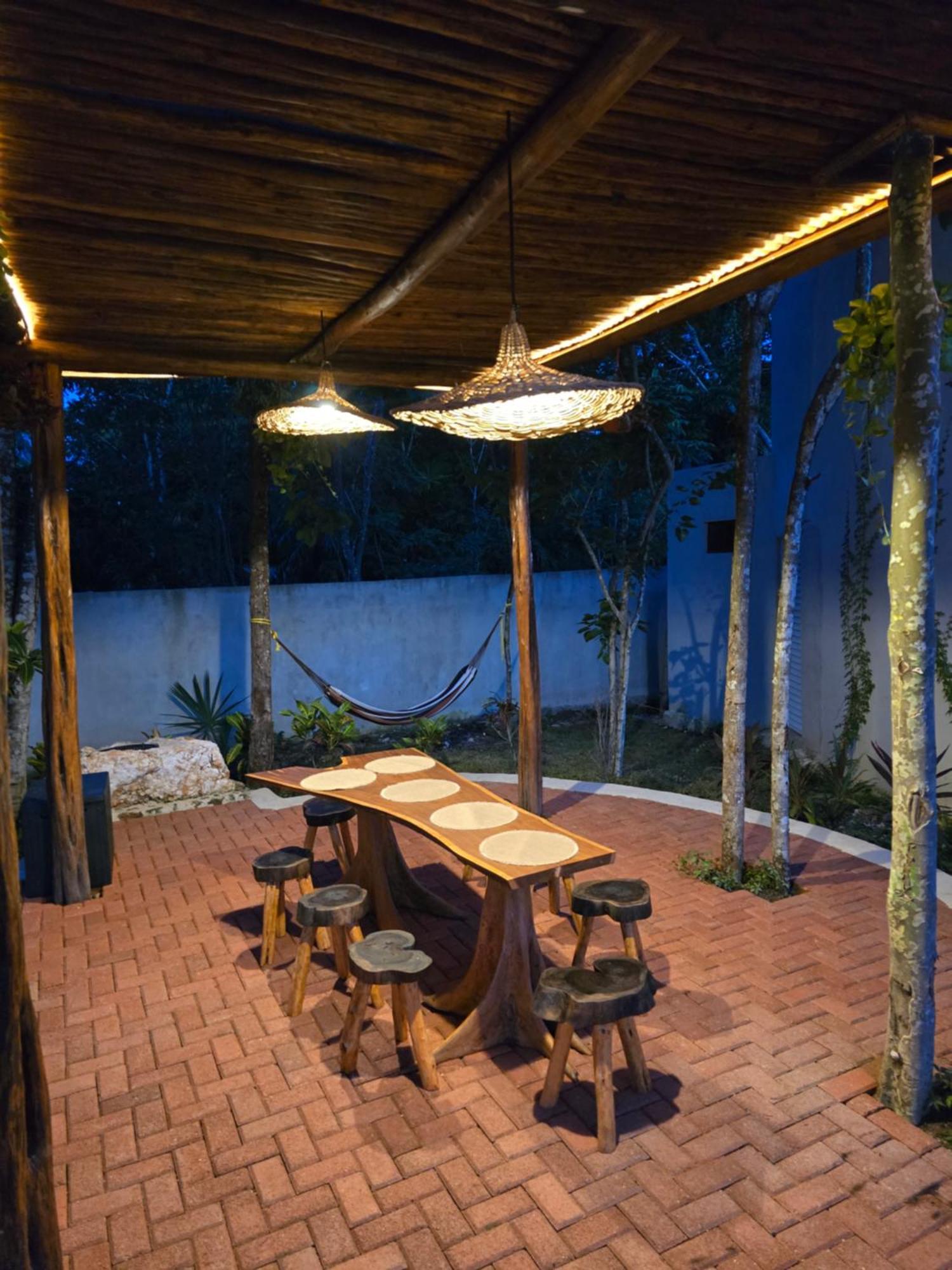 Villa Con Jacuzzi En Bacalar Buenavista  Exterior foto